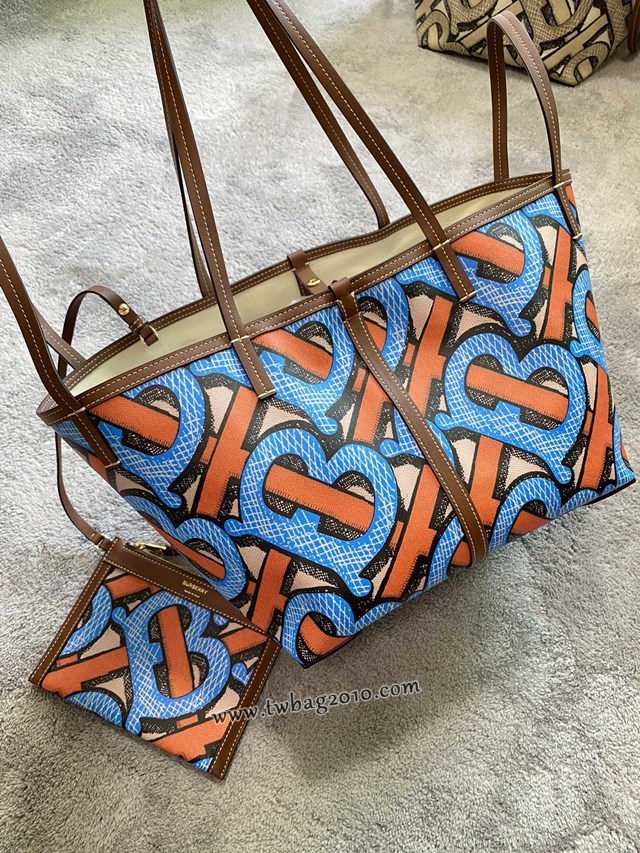 Burberry專門店新款沙灘托特包 巴寶莉女款手提購物袋購物包 yxb1067